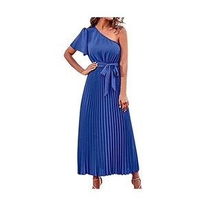 Defal Gonna A Vita Alta Con Bretelle Per Donna | Nero Taglia XX-Large | Stile Casual Con Spalline Regolabili E Orlo A Balze