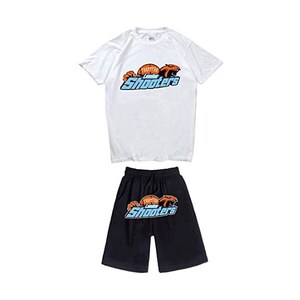 Tuta Ciclismo Uomo Manica Corta Estiva – Maglia E Pantaloncini Imbottiti Gel 9D, Traspirante, Asciugatura Rapida, Tasche Posteriori – FFFF OLFEH