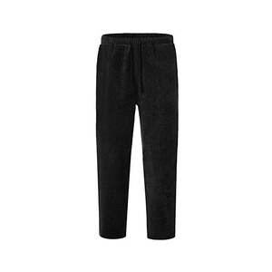 TARSE Pantaloni Donna In Velluto A Coste – Modello Palazzo A Gamba Larga Con Tasche E Vita Elastica (Taglie S-XXL)