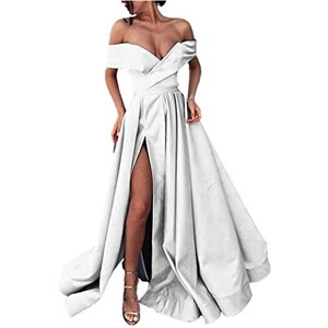 Berylove Abito Da Cocktail Donna – Elegante Con Allacciatura Al Collo E Maniche In Pizzo, Corto, In Satin E Chiffon, Perfetto Per Serate E Cerimonie