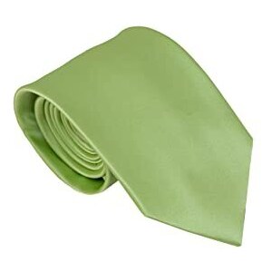 Cravatta Uomo Con Chiusura Lampo | Elegante E Veloce Da Indossare | Poliestere Lucido - Foto 3