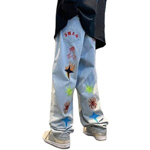 Pantaloni Harem Uomo Con Stampati - Larghi, Comodi, Con Elastico In Vita E Tasche, Ideali Per Casual, Sport O Casa - Foto 11