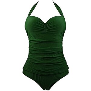 Smismivo Tummy Control Costumi Da Bagno Halter Un Pezzo Dimagrante