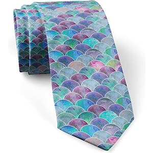 marysgift Cravatte da uomo in seta Paisley cravatta da