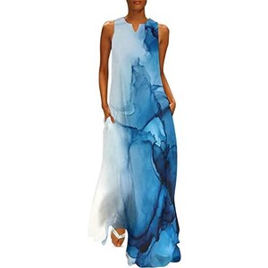 abiti svasati eleganti Clearance SoLu DAY8 Abiti Festa Donna Svasati Curvy Senza Maniche da Cerimonia Vestiti Donna Elegante