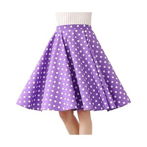 Vestito Donna Vintage Anni 50 - Cotone, Manica Corta, Stile Audrey Hepburn - Foto 12