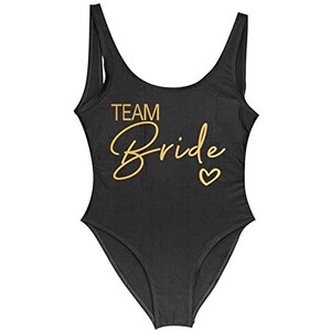MOGSA Costume Da Bagno Da Sposa Sfuso Costumi Da Bagno Da Sposa Squadra Da Donna Costumi Da Bagno Di Un Pezzo Di Addio Al Nubilato Partito Di Addio Al Nubilato Costumi Da Bagno Sposa 2 M 114280002
