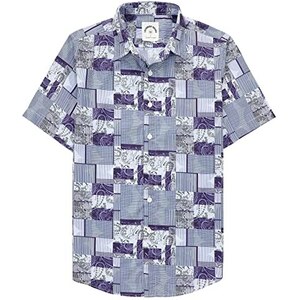 Camicia Hawaiana Da Uomo Estiva In Puro Cotone, Manica - Foto 11