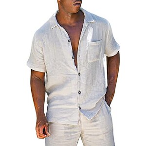 Keerlonno Tuta Del 2023 Uomo, Lettera Pattern Sportivi Con Tasche T-Shirt E Pantalon Corti Due Pezzi Maniche Corte Tracksuit Taglie Forti Abbigliamento Vintage Girocollo Estivi Coulisse 121497808