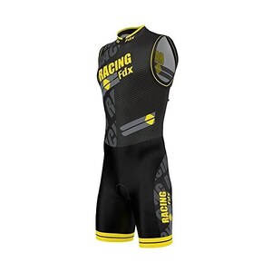 Tuta Da Triathlon Uomo FDX - Compressione Imbottita, Per Nuoto, Ciclismo E Corsa, Comoda E Performante