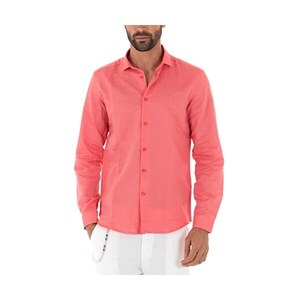 Camicia Blu Cielo Con Bottoni Nascosti | Brioni | Uomo - Foto 12