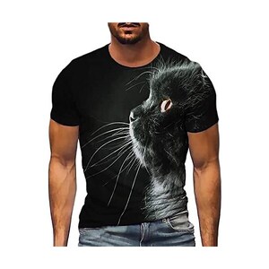 T-Shirt Uomo M. Davis In Cotone Basic – Super Vestibilità, Top Quality, Humor Divertente, Made In Italy (Nero, XL)