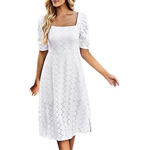 Yowablo Abito Da Donna Con Scollo A V, Temperamento Sexy, Scollo All