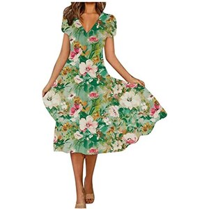 BeryLove Abito Da Sera Elegante Per Matrimonio E Donna, Abito Da Cocktail Vokuhila, Abito In Pizzo Blu Mare M 120563169