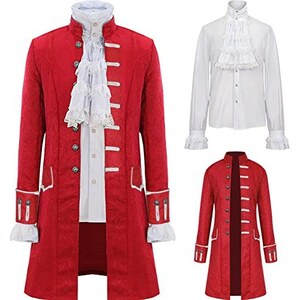 Cappotto da giacca medievale rinascimentale per bambini Costume di Halloween Ragazzi Principe gotico Steampunk Vtoriano Pirata Warlock Giacca da frac  200000532