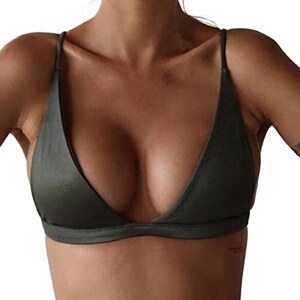JADEA Top Reggiseno Sportivo - Senza Ferretto, In Cotone Modal, Morbido E Traspirante Per Sport E Quotidiano - Foto 7