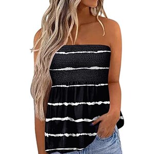 Top scollo americana beige a righe - CVG Gold