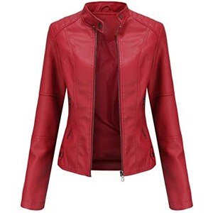 Only Giacca Biker Crop ONLMELISA In Ecopelle Donna