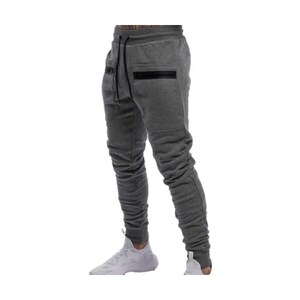 Pantaloni Running Fondo Aperto Pantaloni Uomo ZEROWELL Athletic - Tascà Zip E Fondo Aperto Taglia M Pantaloni Atletici Con Zip