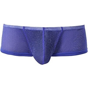 Schiesser Supermini-Pure Micro Mutande Uomo In Poliestere Traspirante, Colore Blu - 2