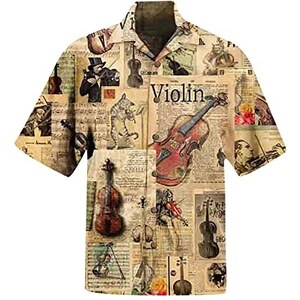 Camicia hawaiana uomo LOUD, gialla con bottiglie di birra, XS, 44 Camicia hawaiana uomo LOUD, gialla con bottiglie di birra, XS, 44
