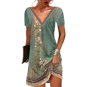 Robe Jersey White Stuff - Taille 6 UK / 38 IT / 34 EU - Vert Antique - Neuve Avec étiquettes