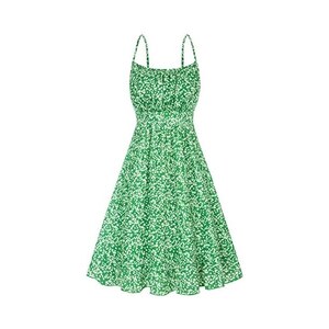 GRACE KARIN Abito Elegante Per Ragazza 7-12 Anni – Spalline Sottili, Senza Maniche, Lunghezza Caviglia, In Chiffon Con Cintura