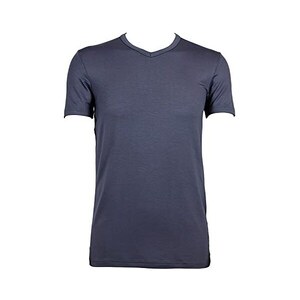 ReRock By Young & Rich Maglietta Uomo A Maniche Corte Con Scollo A V - Tinta Unita - Taglie S-3XL