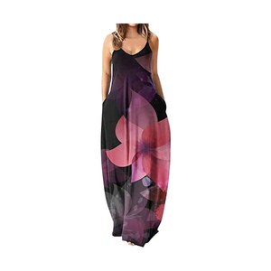 Vestito Estivo Donna in Cotone – Corpetto in Sangallo, Spalline Sottili – RB5792M1