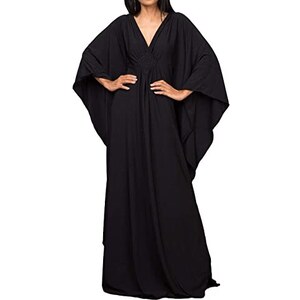 Snyemio Caftano Donna Mare Lungo Kaftano Taglie Forti Boho Tunica Copricostume Spiaggia Estivo Lunghi
