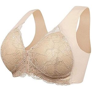 DotVol Reggiseno Push-up Scollo A V Con Pizzo Convertibile - Intimo Morbido Con Ferretto - 6