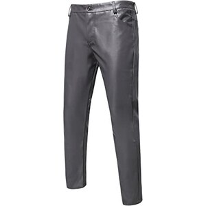 Giacca Biker In Vera Pelle Di Pecora, Stile Cafe Racer Slim Fit - Foto 3