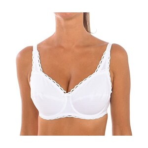 Playtex Secrets Coverage Underwire, Balconette T-Shirt Bra for Full Figures Reggiseno, Blu Ginepro, D Donna