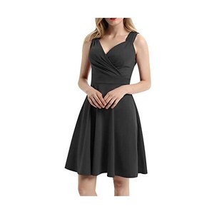 Vestito Donna Elegante Curvy - Lungo Con Volants Per Cerimonia E Sera - Foto 6