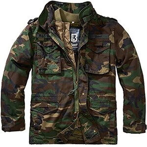 Brandit M Giant Ripstop Jacket Giacca Gigante In Ripstop Uomo Woodland Stileo It