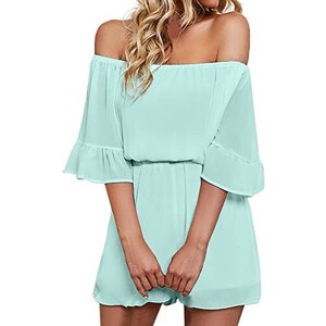 Tutina Donna Estiva Tuta Corta Donna In Lino E Cotone Estiva