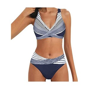Slip Da Bikini Donna Vita Alta Con Effetto Modellante Arricciato - Costume Intero A Tronco