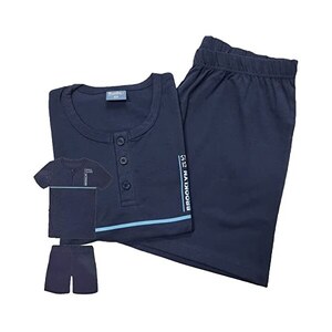 IRGE Pigiama Uomo E Ragazzo: 100% Cotone, Manica Corta E Pantaloncino, Modello Mitico - 2