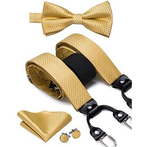 Bowtie Regolabile Gancio Papillon Uomo Pre-Legato - Cravatta A Fiocco 12x4.5cm Con Chiusura
