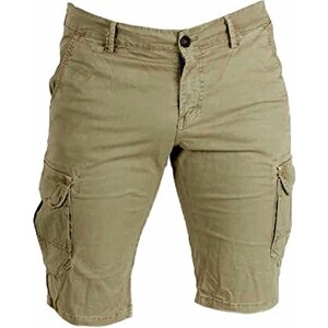 Ciabalù Bermuda Uomo Cargo Made In Italy Pantalone Corto Jeans Tasconi Laterali Casual 46 105598026