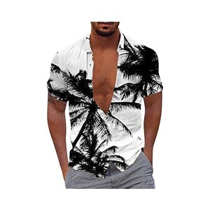 Camicia Hawaiana Con Foto Personalizzata, Nome Ed Età, Regalo Per
