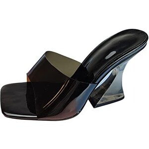 Design Mesh E Ritaglio Sandali Donna Tacco Alto 10cm - Modello Estate Con Ritaglio Mesh Ed Elegante Tacco A Spillo Scarpe Da Ballo Latino Americano - Foto 14