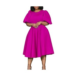 Abito corto da donna Manila Grace bicolore con balza - A179VU