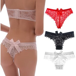 Perizoma Donna In Pizzo Senza Cuciture - Confezione Da 6, Taglie S-XL, Design Sexy E Comfortabile - Foto 7