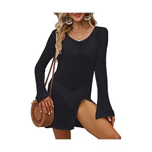 Copricostume Donna Mare Bikini Cover Up Lungo Costume da Bagno Coprire