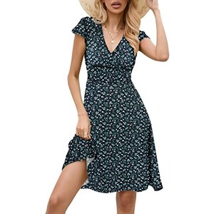 Abito Donna Con Scollo A V - Elegante E Comodo In Jersey