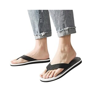 Ciabatte Cross Uomo Sandali Casual Da Uomo In Pelle, Sandali