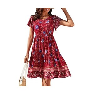 Top Estivo Donna A Maniche Corte Con Scollo Asimmetrico E Bottoni - Morbido E Traspirante - Perfetto Per Ufficio, Svago E Viaggi - Taglie USA