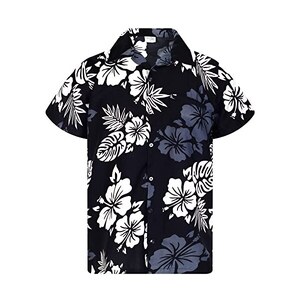 King Kameha Funky-Camicia-Hawaiana, Manica-Corta, Beach, Verde King Kameha Funky-Camicia-Hawaiana, Manica-Corta, Beach, Verde