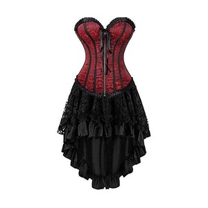Bustino Push Up Halloween Bustino Corsetto In Pizzo E Satin